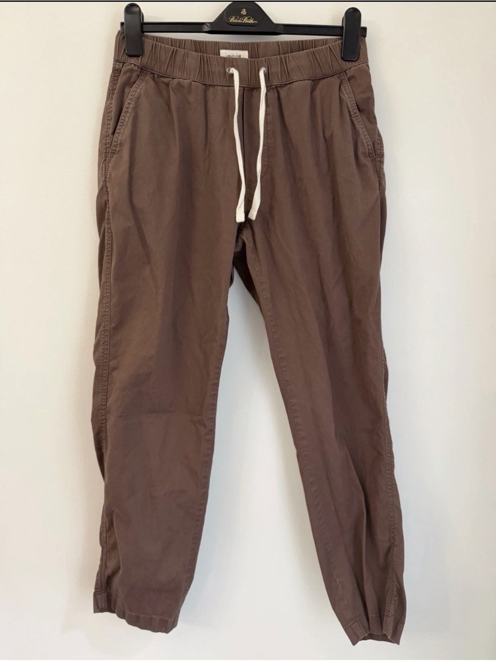 PACT Organic Cotton Daily Twill Pants Women’s Med  Brown Sustainable 0017